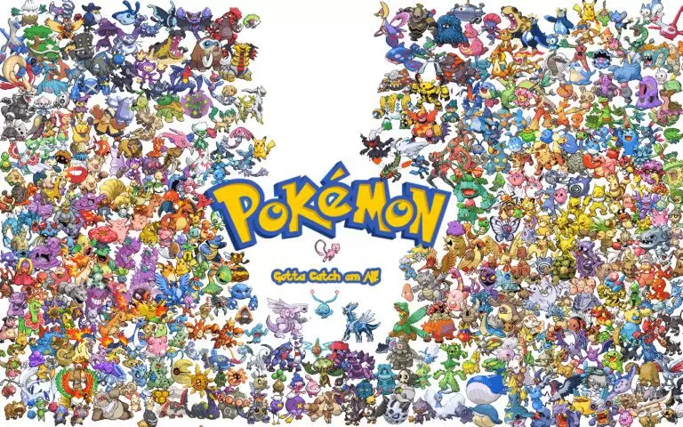 pokemon characters wallpaper hd 768x480 1