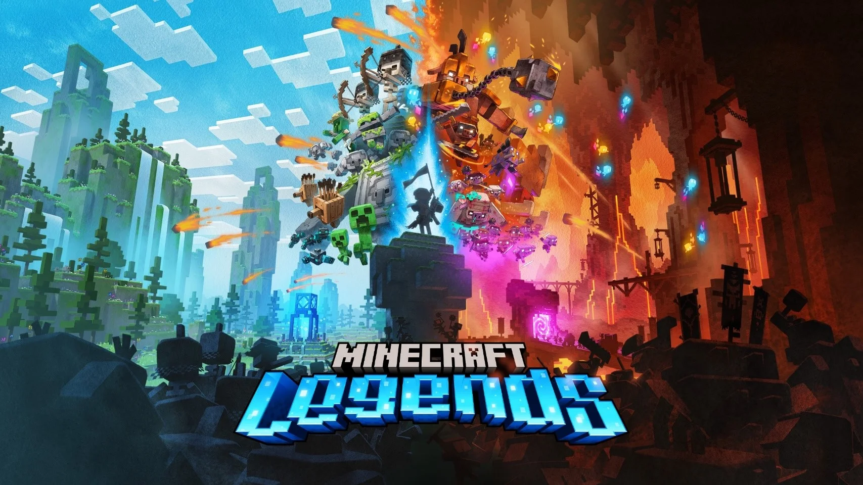 بهترین بازی کامپیوتری Minecraft Legends