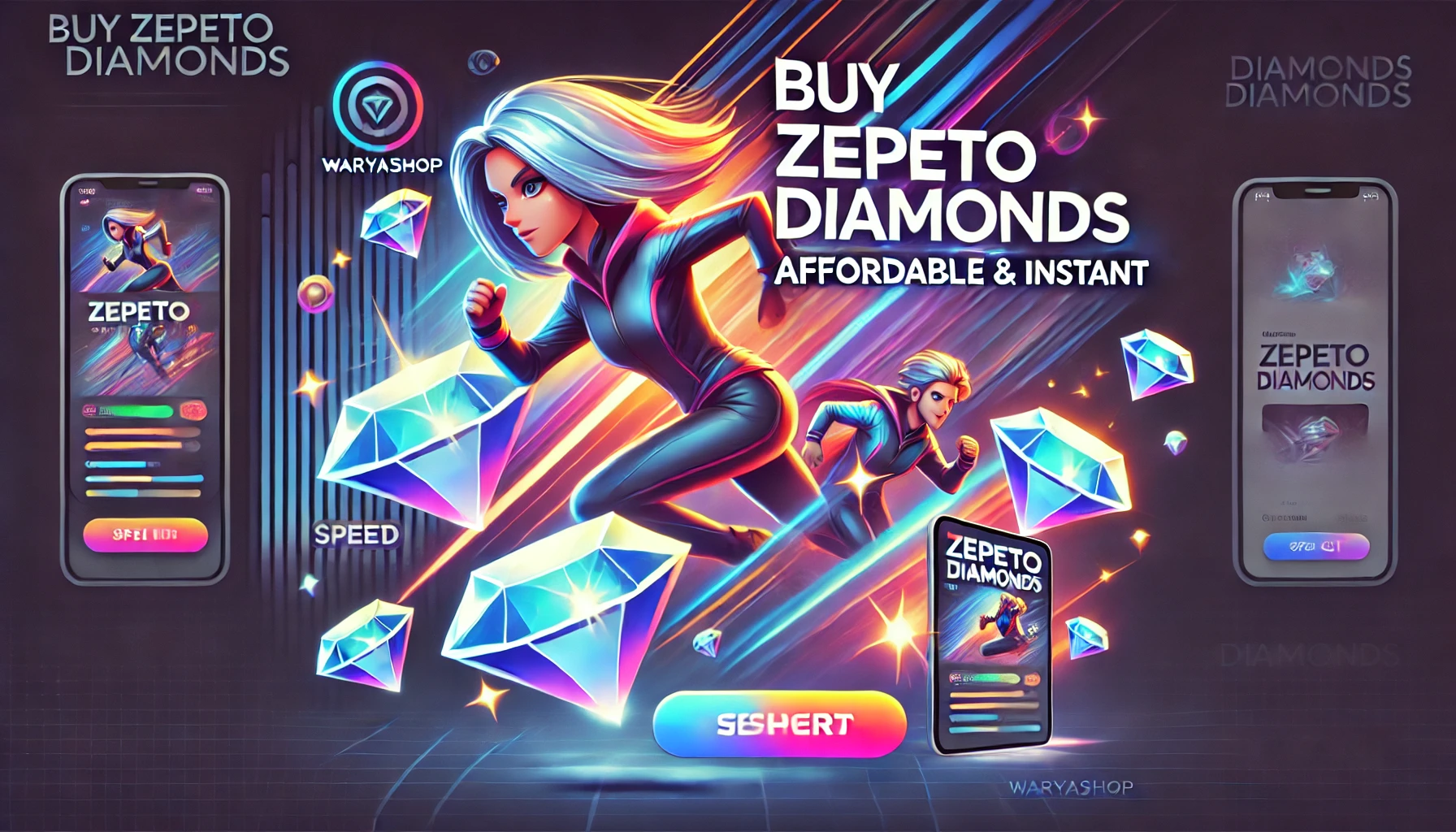 خرید الماس زپتو Zepeto ارزان + واریز آنی