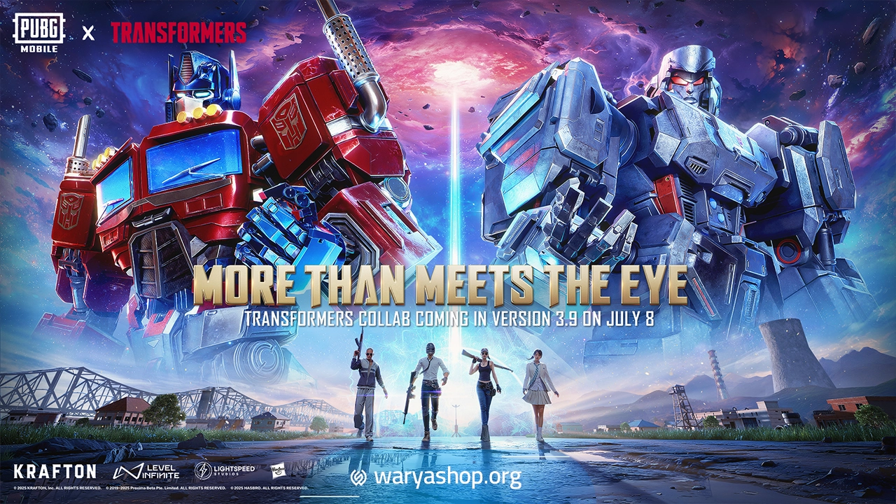 تاریخ انتشار رسمی رویداد PUBG Mobile x Transformers اعلام شد