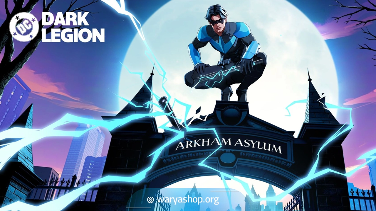 حضور رسمی Nightwing در DC: Dark Legion + با صداپیشگی Yuri Lowenthal