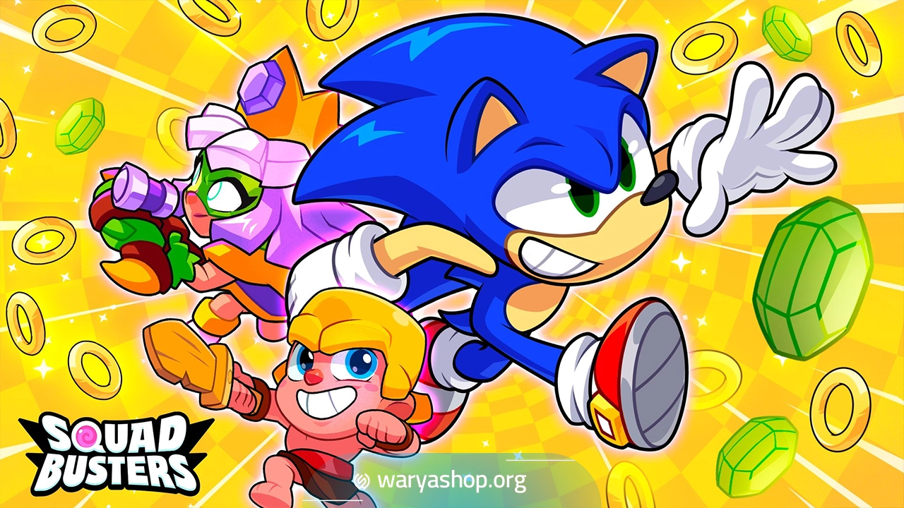 سونیک وارد Squad Busters می‌شود | کراس‌اور بزرگ Supercell و SEGA آغاز شد