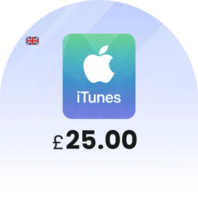 خرید گیفت کارت 25 پوندی آیتونز انگلستان ارزان