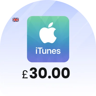 خرید گیفت کارت 30 پوندی آیتونز انگلستان ارزان