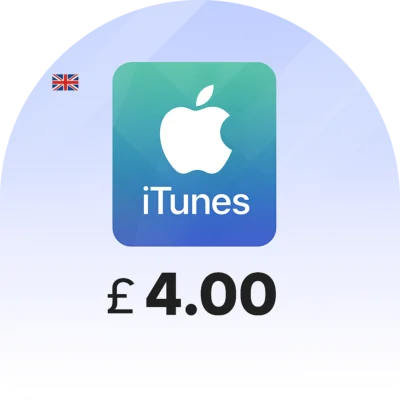 خرید گیفت کارت 4 پوندی آیتونز انگلستان ارزان