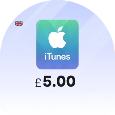 خرید گیفت کارت 5 پوندی آیتونز انگلستان ارزان
