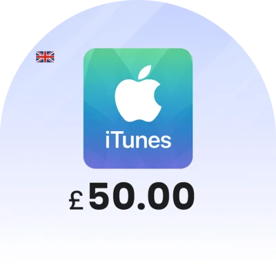 خرید گیفت کارت 50 پوندی آیتونز انگلستان ارزان