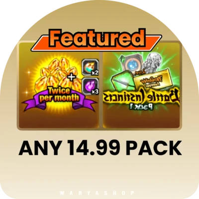 خرید آیتم دلخواه 14.99 دلاری بازی (Dragon Ball Z Dokkan Battle ) به انتخاب شما