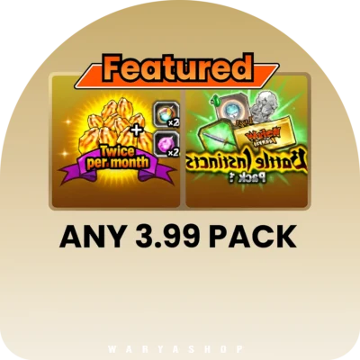 خرید آیتم دلخواه 3.99 دلاری بازی (Dragon Ball Z Dokkan Battle ) به انتخاب شما