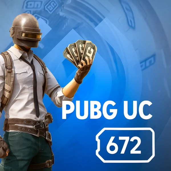 672 یوسی پابجی موبایل + جایزه دار 🎁