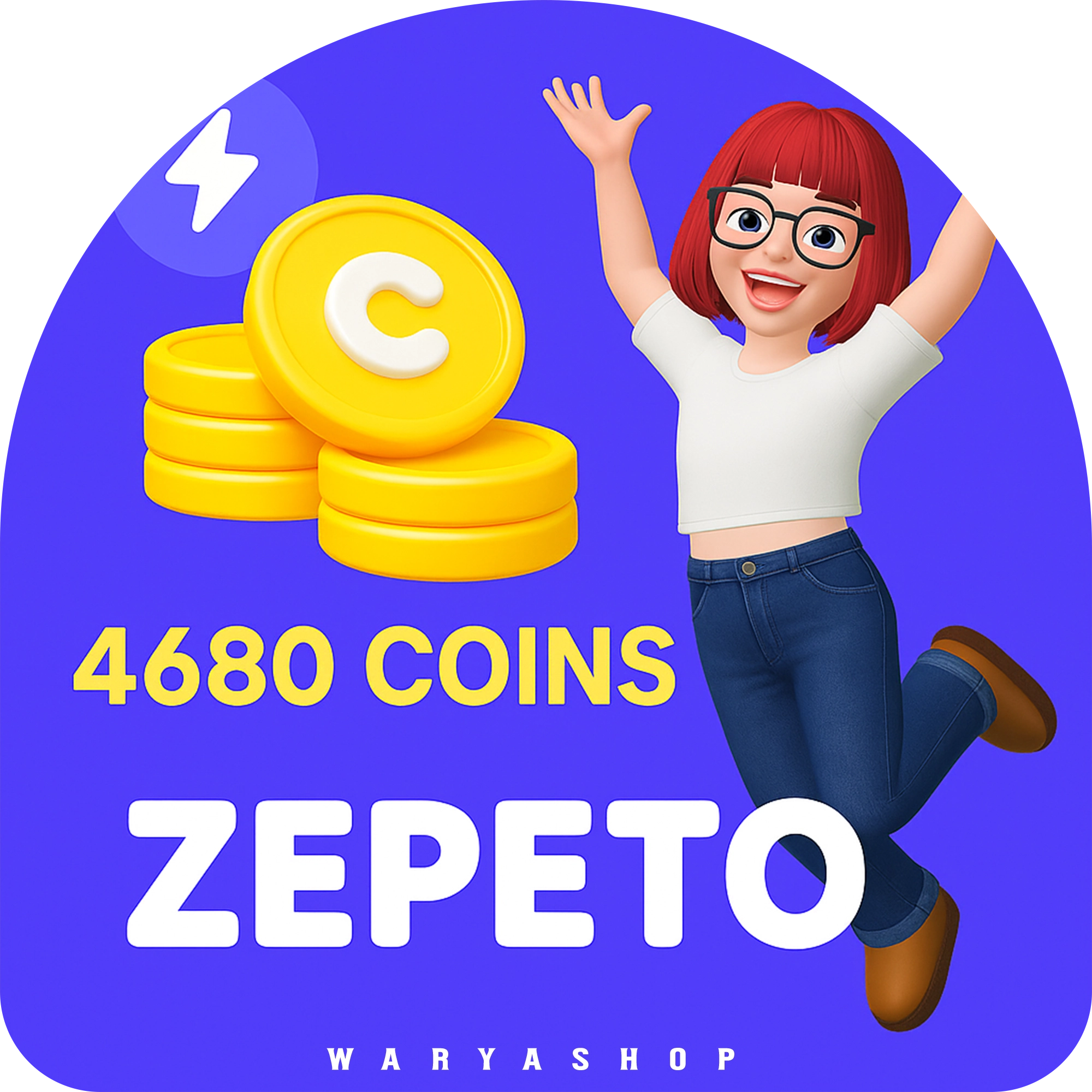 خرید 4680 Coins کوین زپتو Zepeto ارزان + اتوماتیک 60 ثانیه 🤩 خرید 4680 Coins کوین زپتو Zepeto ارزان + اتوماتیک 60 ثانیه 🤩