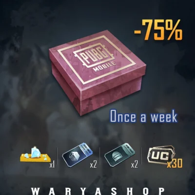 خرید Weekly Deal Pack پابجی موبایل 1 + اتوماتیک 60 ثانیه 🤩