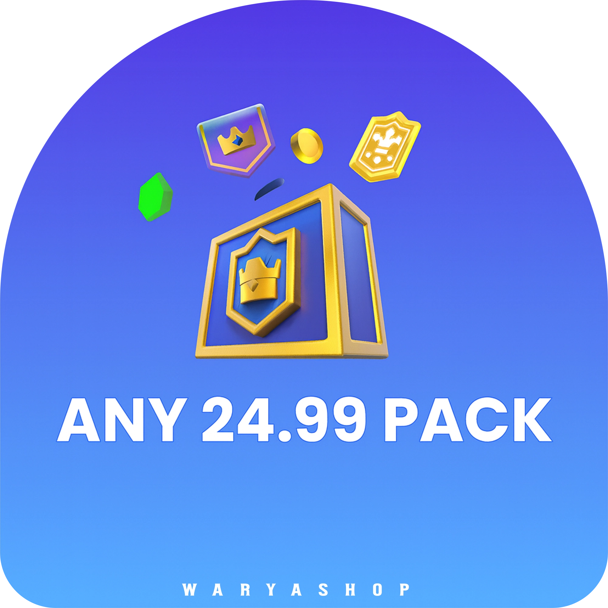 خرید آیتم دلخواه 24.99 دلاری بازی کلش رویال به انتخاب شما خرید آیتم دلخواه 24.99 دلاری بازی کلش رویال به انتخاب شما