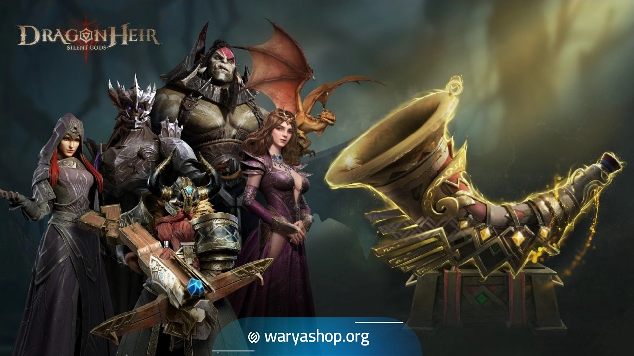 خرید آیتم‌های Dragonheir: Silent Gods و شارژ Dragon Crystal از واریا شاپ