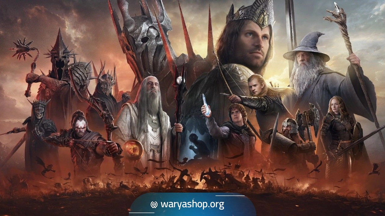 خرید جم Lord of the Rings: Rise to War از واریا شاپ