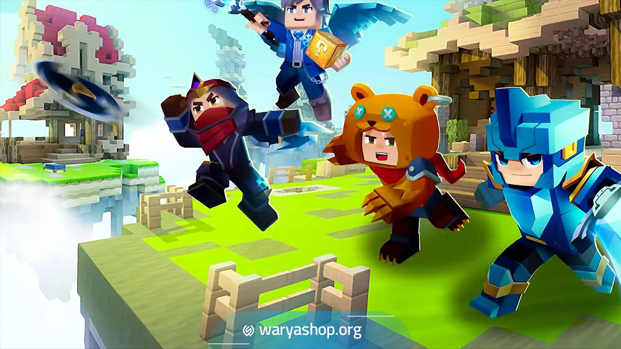 خرید کیوبز Blockman Go از واریا شاپ