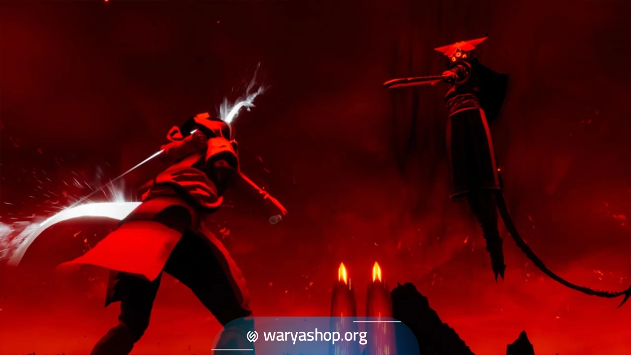 گرافیک، طراحی هنری و فضای بصری The God Slayer