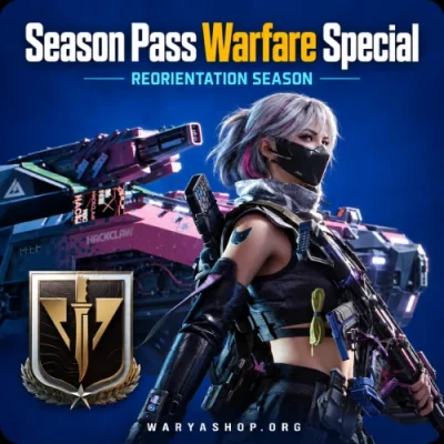 خرید Season Pass Warfare Special دلتا فورس + شارژ دستی🧑‍💻