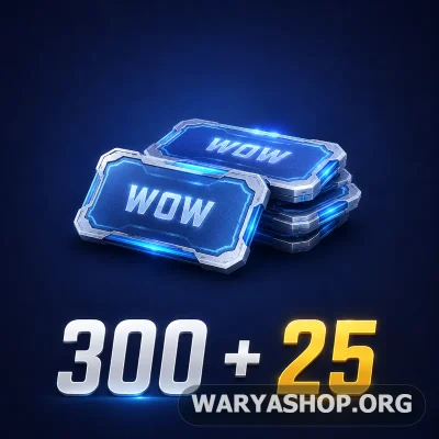 خرید 325 WOW Coins پابجی موبایل