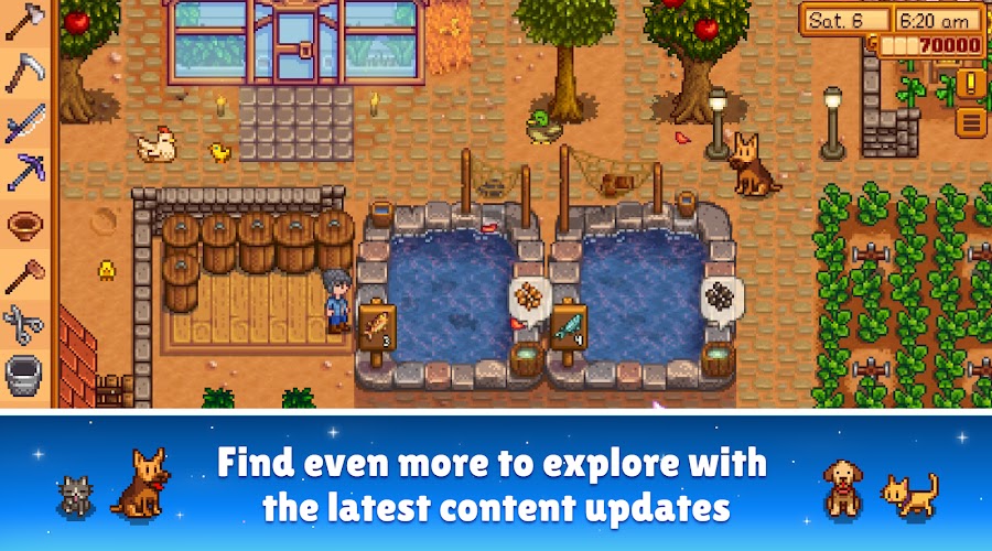 بهترین بازیهای آفلاین موبایل ۲۰۲۶ که بدون اینترنت اجرا میشوند 2 بازی Stardew Valley